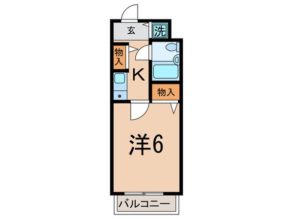 クレッセント武蔵小山２の物件間取画像